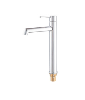 Смеситель для умывальника высокий Koer KB-11029-01 хром (KR5479)