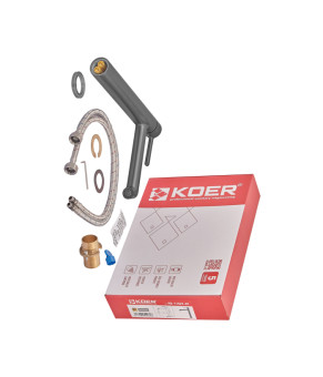 Смеситель для раковины высокий Koer KB-11029-07 Графит (KR5496)