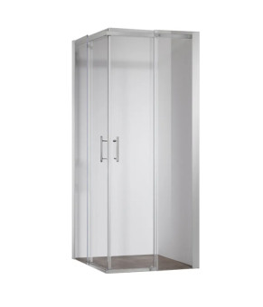 Душевая кабина Koer SR SC03-90x90x200 без поддона, прозрачное стекло Easy Clean 6мм SS Color (KR5680)