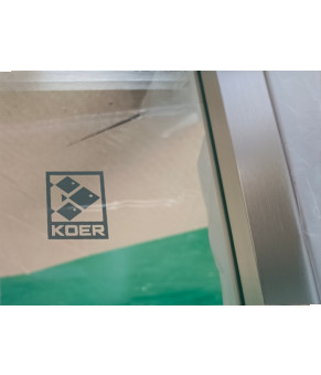 Душевая кабина Koer SR SC04 90x90x195см без поддона Easy Clean SS Color (KR5682)