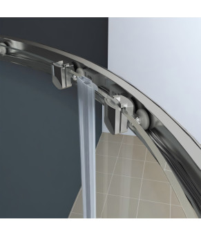 Душевая кабина Koer SR SC04 90x90x195см без поддона Easy Clean SS Color (KR5682)