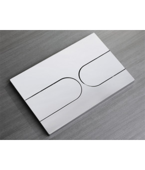 Панель смыва Koer KT-0604-01 Пластиковая, кнопка закругленная (KR5323)