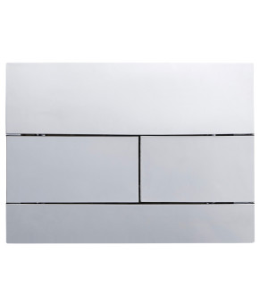 Панель змиву Koer KT-0603-01 240x160x10мм пластикова, кнопка лінійна (KR5319)