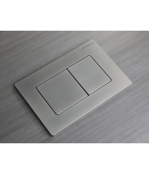 Панель смыва KOER KT-0602-07 Графит Квадратная (KR5183)