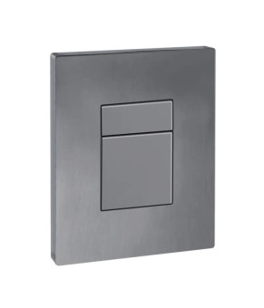 Панель смыва пластиковая Koer KT-0607-07 198x157x3mm, кнопка квадратная (KR5345)