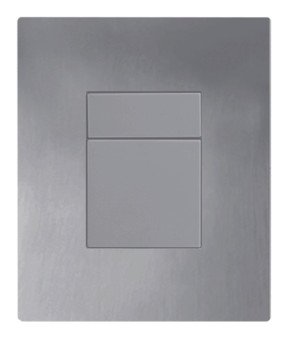 Панель смыва пластиковая Koer KT-0607-07 198x157x3mm, кнопка квадратная (KR5345)