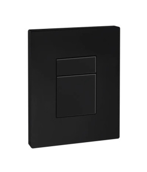 Панель смыва Koer KT-0607-05 Черный матовый квадратная кнопка (KR5346)