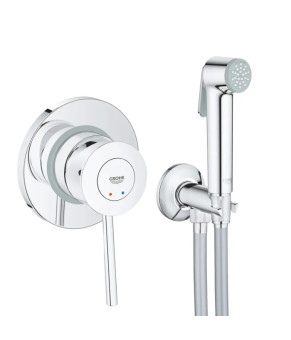 Набор 2 в 1 для туалета Grohe BauClassic (гиг. душ, смеситель скрытого монтажа) UA2904800S