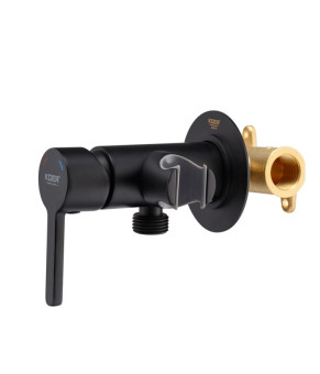 Смеситель для гигиенического душа Koer KB-23029-05 Черный матовый (KR5493)