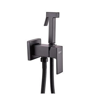 Смеситель для гигиенического душа Zerix LEB9-123 Black (с лейкой) (черный матовый) (ZX5572)