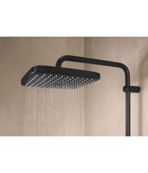 Душевая система Grohe Tempesta 250 Cube с термостатом, черный матовый (266892431)