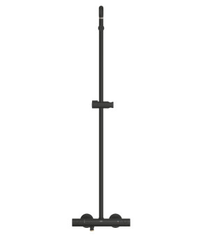 Душевая система Grohe Tempesta 250 Cube с термостатом, черный матовый (266892431)