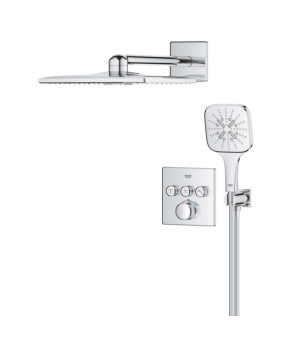 Скрытая душевая система Grohe Grohtherm SmartControl 310 Cube (1039980000)