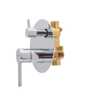 Встроенная душевая система Koer KB-66029-01 3 функции, хром (KR5483)