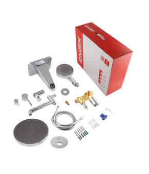 Встроенная душевая система Koer KB-66029-01 3 функции, хром (KR5483)