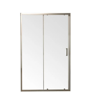 Двери в нишу раздвижные MIXXUS PREMIUM DIVERSE SD01-100x185-TR CHROME стекло 5мм (MI7165)