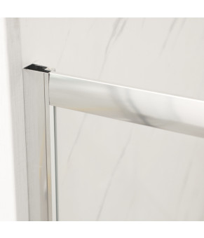 Двери в нишу раздвижные MIXXUS PREMIUM DIVERSE SD01-100x185-TR CHROME стекло 5мм (MI7165)
