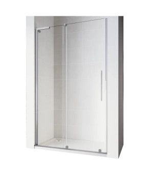 Душевая дверь в нишу Koer SR SD07 Walk-In 120x200 см, стекло Easy Clean 8мм, Хром (KR5773)