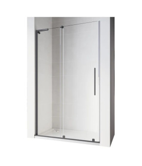 Двери в нишу Koer SR SD07-120x200 Графіт/Прозоре скло (KR5775)