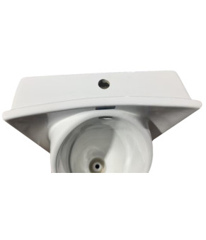Писсуар подвесной Mixxus Premium BEVEL-1005 380x420x750mm с краном (MP6664)