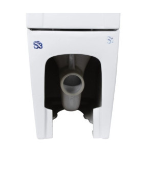 Чаша унитаза Mixxus Premium Quadro-0401-T1 Bowl Tornado 1.0 без сиденья (MI8343)