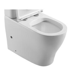 Чаша унитаза-компакта Mixxus Premium Wave-0403-R Bowl Rimless без сиденья (MI8361)