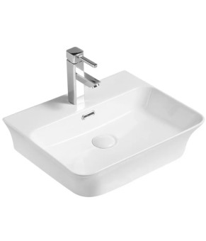 Умывальник накладной Mixxus Premium Bevel-0201 с переливом 485x410x125мм (MP6480)