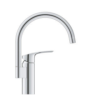 Набор смесителей Grohe Eurosmart 4 в 1 для ванны и кухни (UA123248M3)