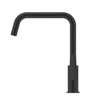 Смеситель для мойки Grohe Eurosmart однорычажный, черный матовый (305672430)