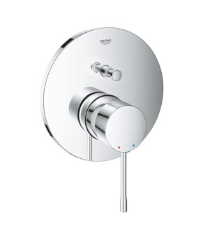 Встраиваемый душевой смеситель Grohe Essence на 2 режима, хром (24167001)