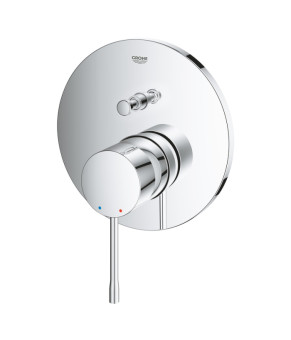 Встраиваемый душевой смеситель Grohe Essence на 2 режима, хром (24167001)