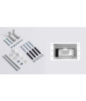 Комплект инсталляции для унитаза Koer KT-0502-05 с черной матовой панелью смыва (KR5173)