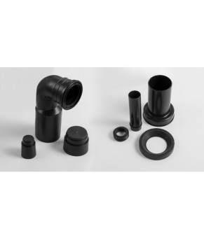 Комплект инсталляции для унитаза Koer KT-0502-05 с черной матовой панелью смыва (KR5173)