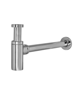 Сифон для раковины Koer BT-01-01 хром 1 1/4'' (KR3407)