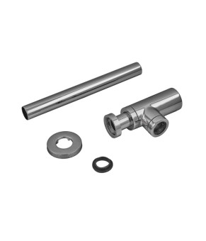 Сифон для раковины Koer BT-01-01 хром 1 1/4'' (KR3407)