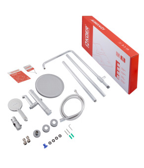 Душевая колонна Koer KB-57029-01 с термостатическим смесителем, хром (KR5482)