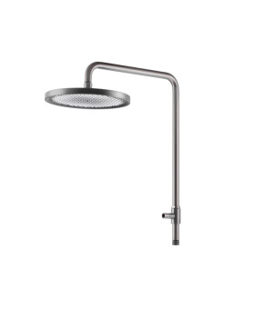 Душевая колонна Koer KB-56029-07 с смесителем, 3 функции, цвет графит (KR5497)