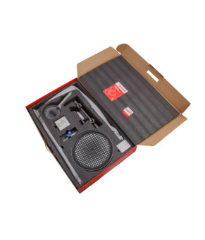 Душевая колонна Koer KB-56029-07 с смесителем, 3 функции, цвет графит (KR5497)