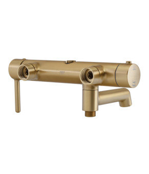 Душевая колонна Koer KB-56029-12 3 функции, матовое золото (KR5503)