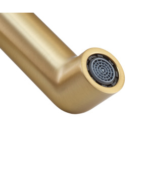 Душевая колонна Koer KB-56029-12 3 функции, матовое золото (KR5503)