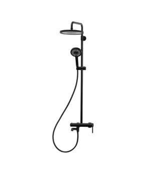 Душевая колонна Koer KB-56029-05 3 функции, черный матовый (KR5490)