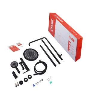 Душевая колонна Koer KB-56029-05 3 функции, черный матовый (KR5490)