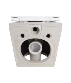 Унитаз подвесной Qtap Robin Ultra Quiet безободковый с сиденьем Soft-close 520x365x365 мм WHITE (QT13332381AW)