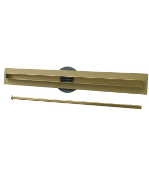 Трап для душа VBI FORT SLIM 90 BRUSHED GOLD (VBI-060209BG)