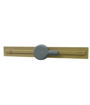 Трап для душа VBI FORT SLIM 100 BRUSHED GOLD (VBI-060210BG)