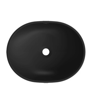 Умывальник (раковина) MEXEN VIKI BLACK MATT черный накладной (MEX-21054885)