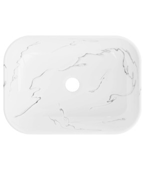 Умывальник (раковина) MEXEN RITA SHINY MARBLE накладной (MEX-21084583)