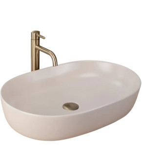 Умывальник (раковина) REA CLEO 61 BEIGE MATT бежевый накладной  (REA-U9655)