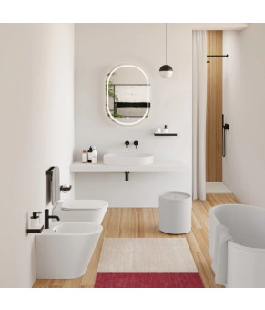 Умывальник (раковина) REA IRIS 71 WHITE MATT накладной (REA-U4305)