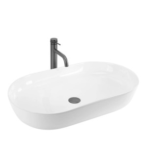 Умывальник (раковина) REA CLEO 71 WHITE накладной (REA-U6215)